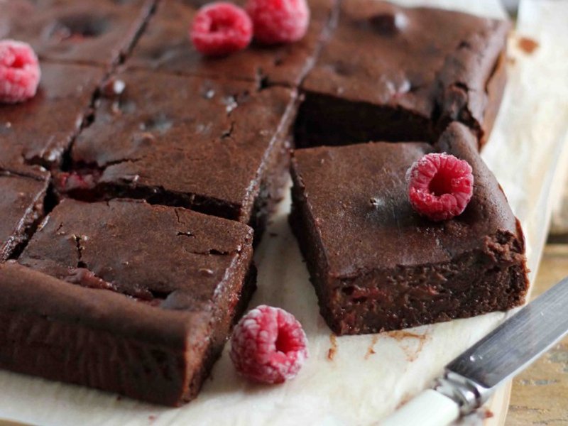 Brownies au chocolat et noix