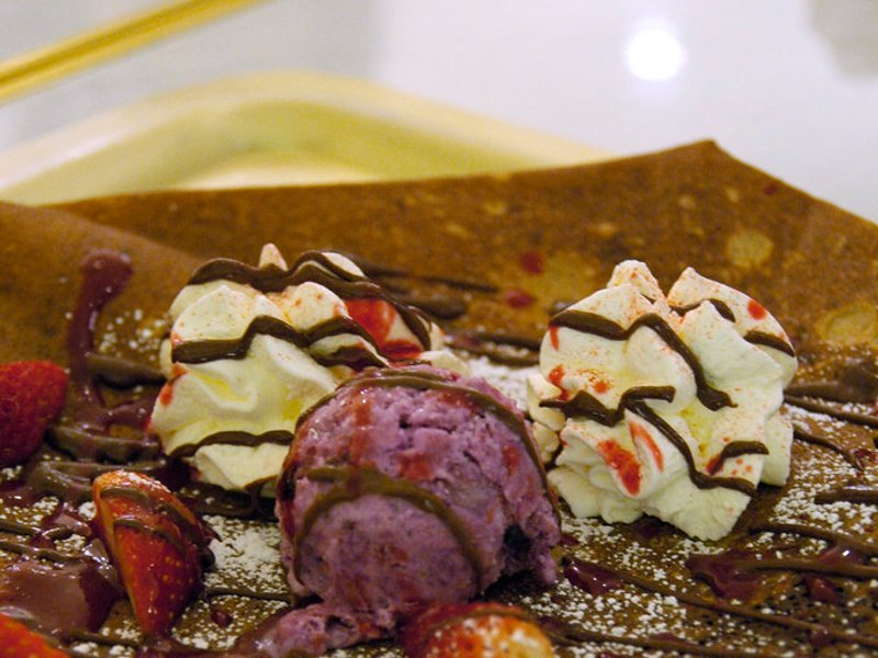 Crêpes légères au sucre