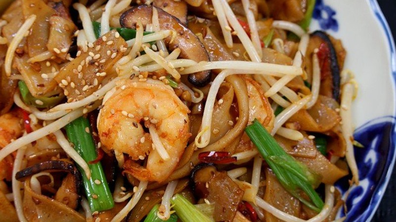 Crevettes sautées à l'ail et citron