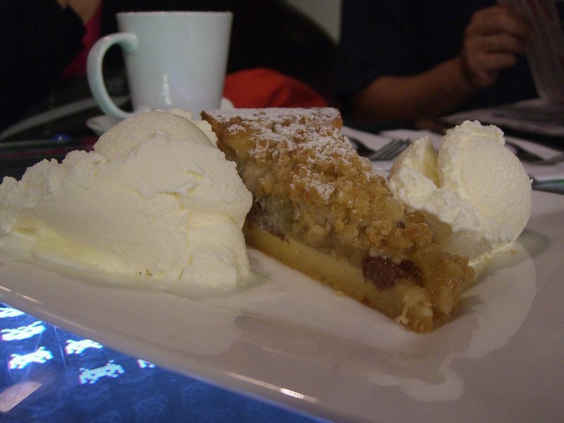 Crumble pommes poires cannelle