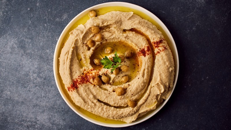 Houmous maison pois chiches tahini