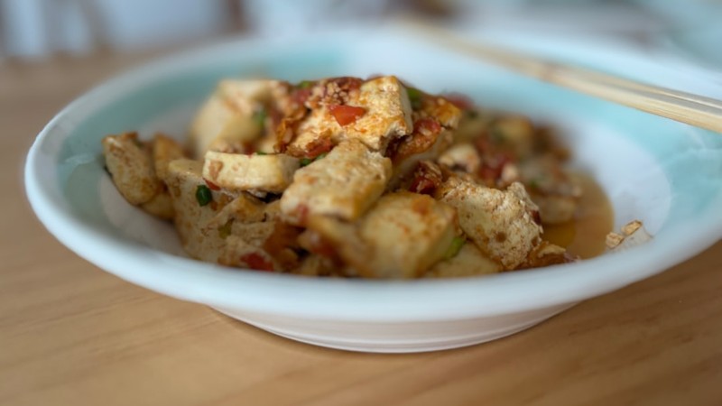 Mapo tofu épicé du Sichuan