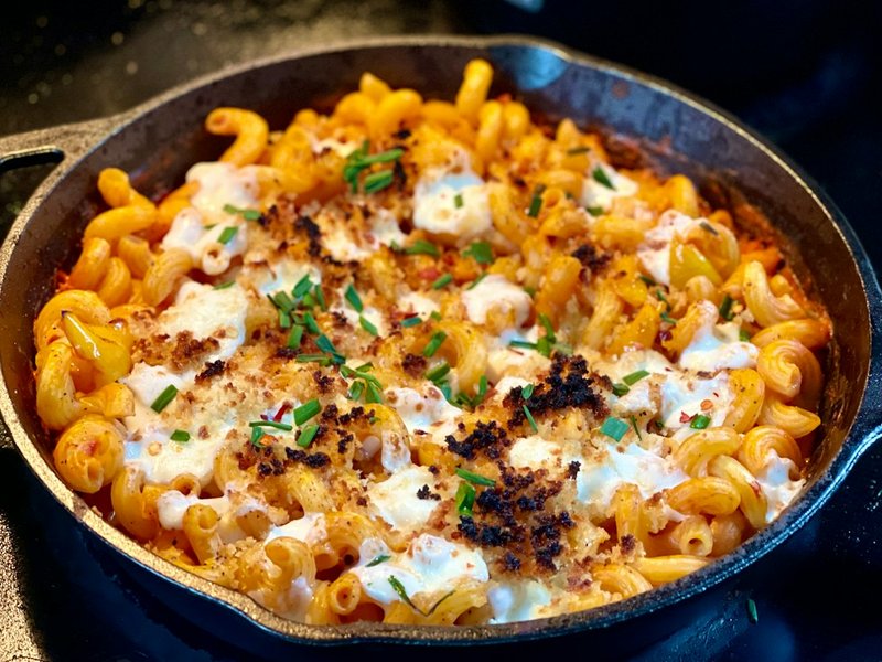 Pâtes one pot poulet, tomate et mozzarella