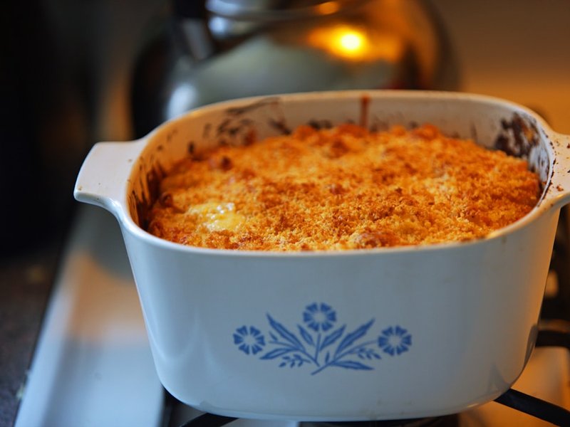 Poulet riz gratinés au fromage