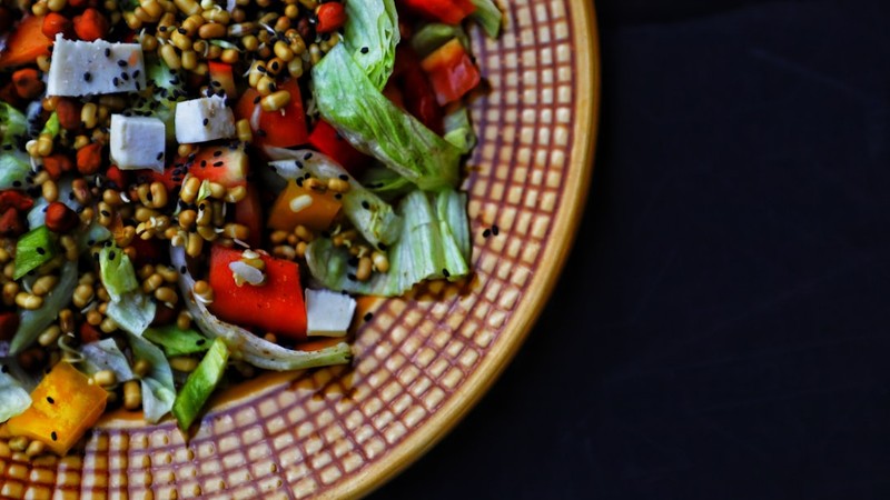 Salade de lentilles vinaigrette