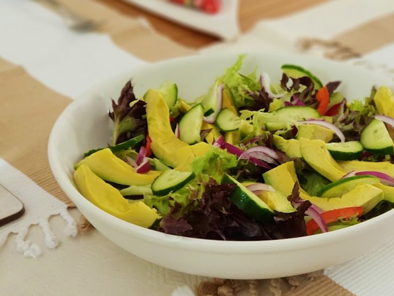 Salade quinoa avocat feta