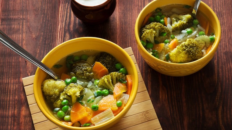 Soupe de légumes maison