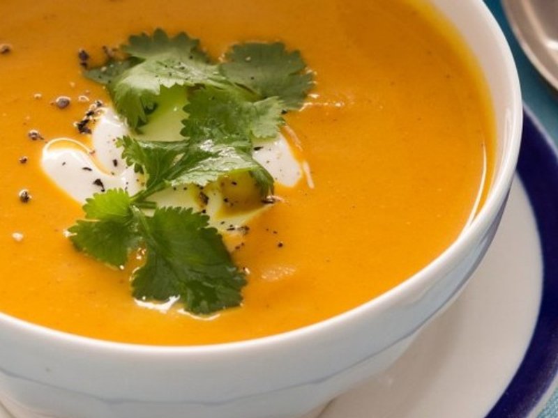 Velouté de butternut au gingembre